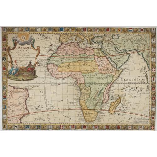 Old map image download for L'Afrique Dressée Sur les Relations et nouvelles decouvertes . . .