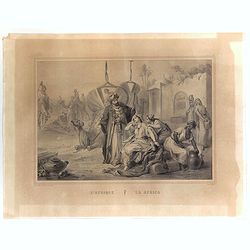 [Lot of 2 prints] L'Afrique / L'Europe.