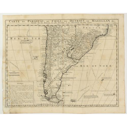 Old map image download for [Lot of 2 maps] Carte de la Terre Ferme, du Perou, du Bresil, et du Pays des Amazones. . . /
