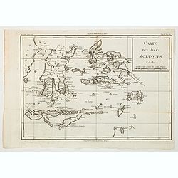 Carte des Iles Moluques.