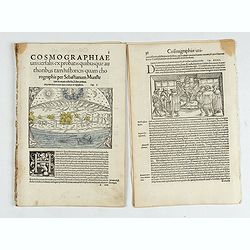 [Lot of 19 leaves of Astronomy, geography]