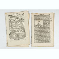 [Lot of 34 leaves relating to Greece and Turkey]