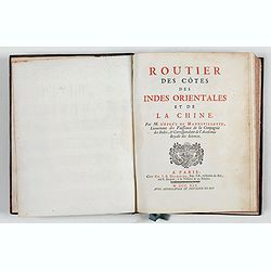 Routier des côtes des Indes orientales et de la Chine.