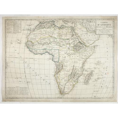 Old map image download for Carte d'Afrique