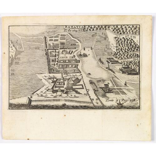 Old map image download for Batavia, L'an 1629.