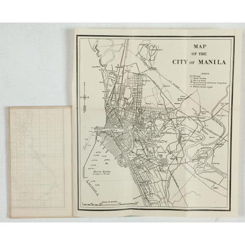 Old map image download for Manila the perl of the Orient. Guide book to the intending visitor [with several photos and 3 plans of Manila]