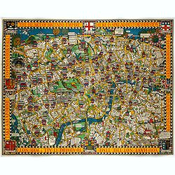 The Wonderground Map of London.