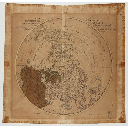 Old map image download for Tabula Geographica Hemisphaerii Borealis…