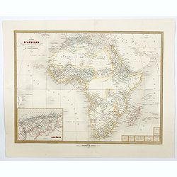 [Lot of 4 maps] Amerique / Asie / Afrique / Europe.