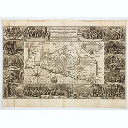 [Set of 5 maps of the Holy Land: Paradise, Canaan, Israel & Egypt, the Eastern Mediterranean. . .]