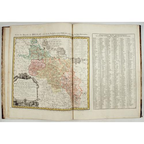 Old map image download for Atlas Silesiae Id Est Ducatus Silesiae Generaliter Quatuor Mappis…