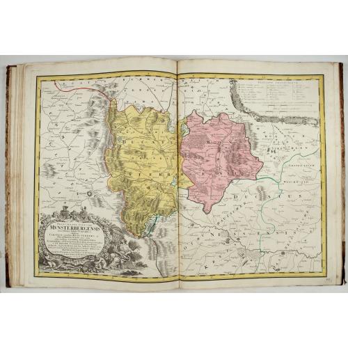 Old map image download for Atlas Silesiae Id Est Ducatus Silesiae Generaliter Quatuor Mappis…