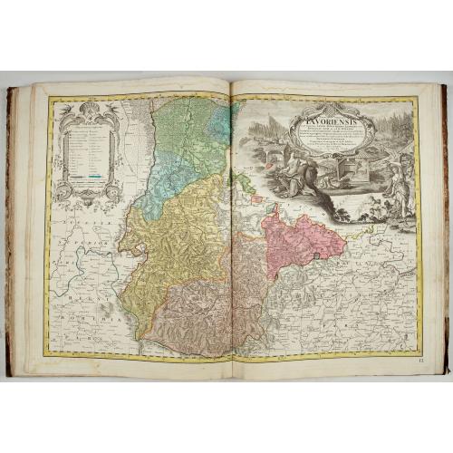 Old map image download for Atlas Silesiae Id Est Ducatus Silesiae Generaliter Quatuor Mappis…