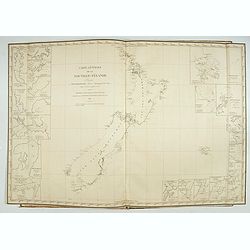 [Collection of six maps of Australia and New Zealand.]