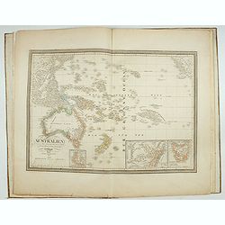 [Collection of six maps of Australia and New Zealand.]