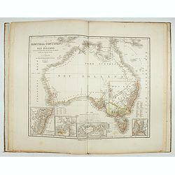 [Collection of six maps of Australia and New Zealand.]