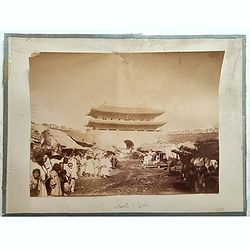 [Views of Korea, Thailand, Cambodia and its inhabitants and princes. Including one or more phographes by Hippolyte Frandin.]