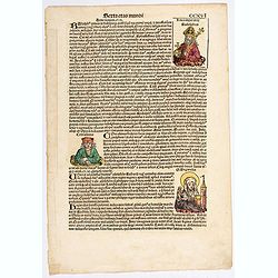 Terta Etas Mundi. Folio CCXVI
