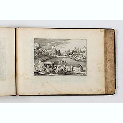 ALBUM with 170 engravings of animals, landscapes, months, figures, ornamentations, etc. from the 17th century.