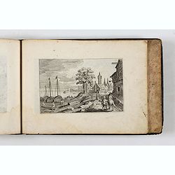 ALBUM with 170 engravings of animals, landscapes, months, figures, ornamentations, etc. from the 17th century.