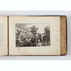 ALBUM with 170 engravings of animals, landscapes, months, figures, ornamentations, etc. from the 17th century.