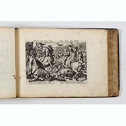 ALBUM with 170 engravings of animals, landscapes, months, figures, ornamentations, etc. from the 17th century.