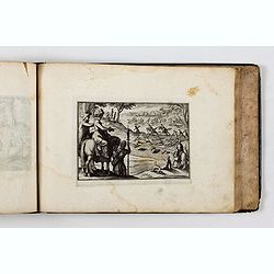 ALBUM with 170 engravings of animals, landscapes, months, figures, ornamentations, etc. from the 17th century.