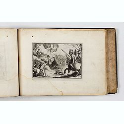 ALBUM with 170 engravings of animals, landscapes, months, figures, ornamentations, etc. from the 17th century.