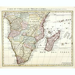 Carte du Congo et du Pays des Cafres. . .