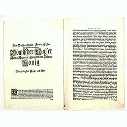 [Title page for ] Grosser Atlas with inset of North Pole projection map.