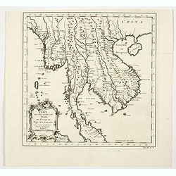 Carte des Royaumes de Siam, de Tunquin, Pegu, Ava, Aracan, &c.