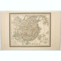 Carte particulière de la chine par L.Vivien, géographe. . .