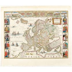 Europa recens descripta à Guilielmo Blaeuw.