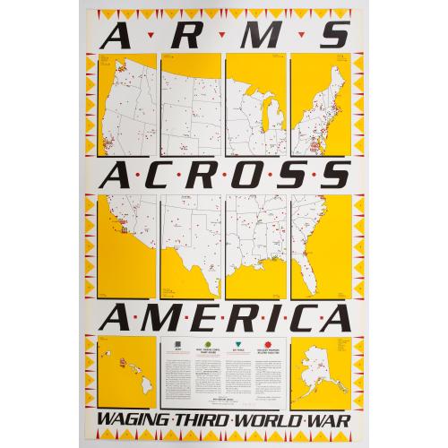 Old map image download for Arms Across America Waging Third World War.