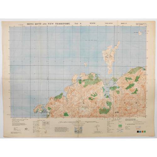 Old map image download for Hong Kong and New Territory - Tai O.