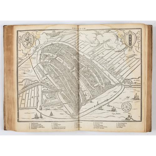 Old map image download for DESCRIPTION DE TOUT LE PAIS BAS Autrement dict La Germanie Inferieure, ou Basse-Allemaigne…