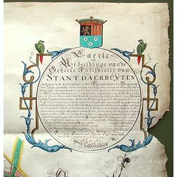 Kaerte en Afbeeldinge vande Geheele Jurisdictie van Stantdarbuyten Gelegen in de Generaliteit onder Marquisaet van Bergen op den Zoom