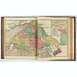 Atlas nouveau contenant toutes les parties du monde, ou sont exactement remarqués les empires, monarchies, royaumes, estats, republiques & peuples qui s y trouvent & present..