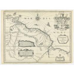 Guiana sive Amazonum regio.