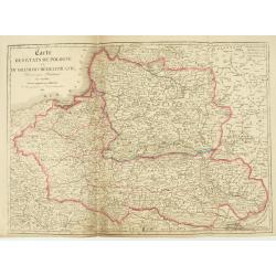 Carte des Etats de Pologne et du Grand Duché de Lithunanie.