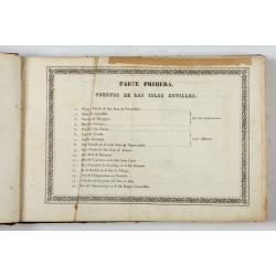 Portulano de la Ameririca Setentrional construido en la direccion de tabajos.