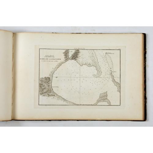 Rare, antique map of Portulano de la Ameririca Setentrional construido en la direccion de tabajos.