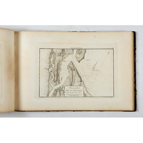 Rare, antique map of Portulano de la Ameririca Setentrional construido en la direccion de tabajos.