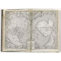 Pomponii Melae De Orbis Situ Libri tres…[with Oronce Fine double-cordiform  worldmap in a first state].