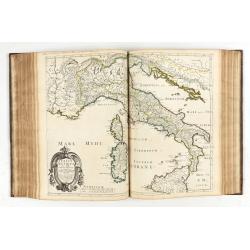 Les Isles Britanniques, l'Espagne, la France, l'Italie, & l'Allemagne, Descrites en plusieurs cartes & divers Traictés… ("Les cinq royaumes").