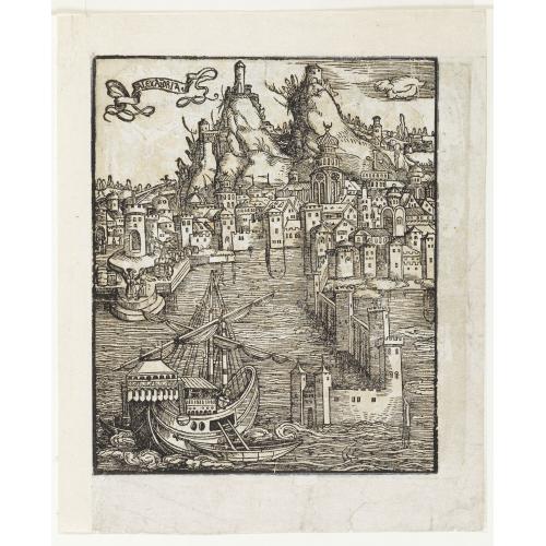 Old map image download for [View of Alexandria - The dream of Skanderbeg's mother]