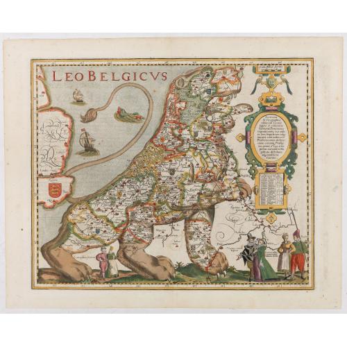 Old map image download for [Leo Belgicus.]