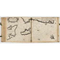 'T Derde deel van 't Licht der zee-vaert, inhoudende de beschryvinghe der zeecusten van de Middelandtsche Zee /, By een vergaedert ende in't licht ghebracht door Willem Janssen. [Blaeu sea atlas].