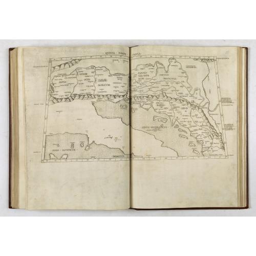 Old map image download for Claudii Ptolemaei Geographiae...