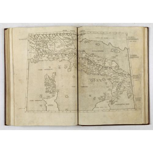 Old map image download for Claudii Ptolemaei Geographiae...